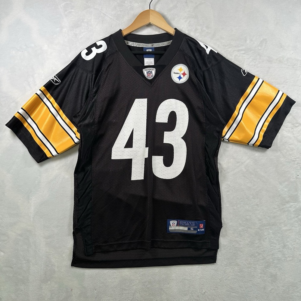 Vintage Pittsburgh Steelers Troy Polamalu Men's Jersey Large NFL Game Worn